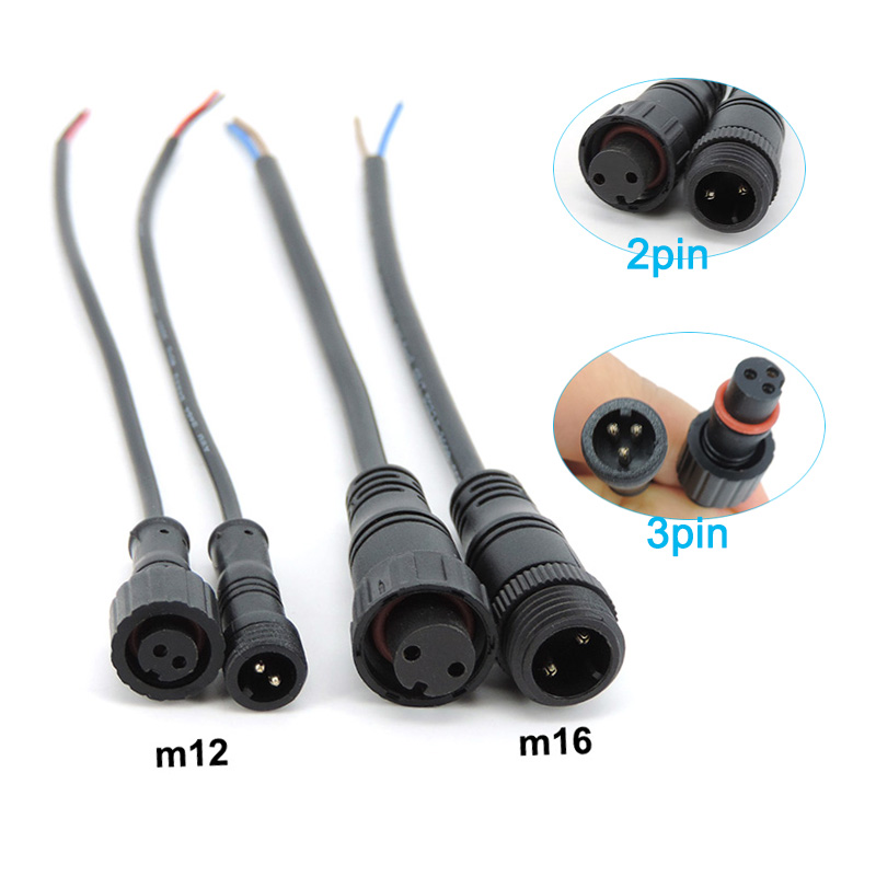 Outdoor Power Jack - Connecteur d'alimentation étanche IP65 M12 M16