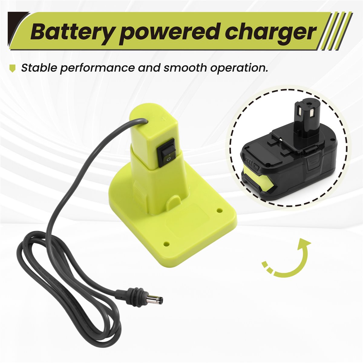 Outdoor Power Jack - Chargeur de batterie haute performance pour