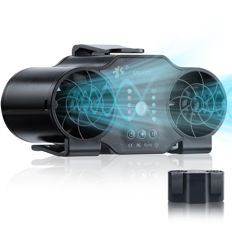 Outdoor Power Vent - ﻿ Double évents puissant Portable taille