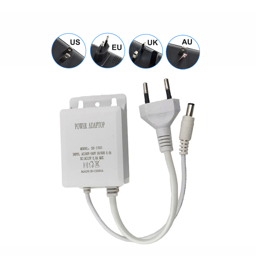 Outdoor Power Adapter - Chargeur adaptateur secteur étanche pour caméra