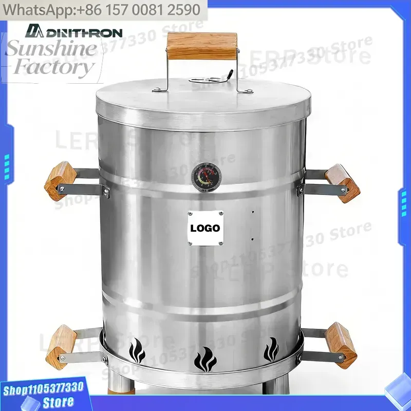 Outdoor Power Vent - Poêle sans fumée en acier inoxydable