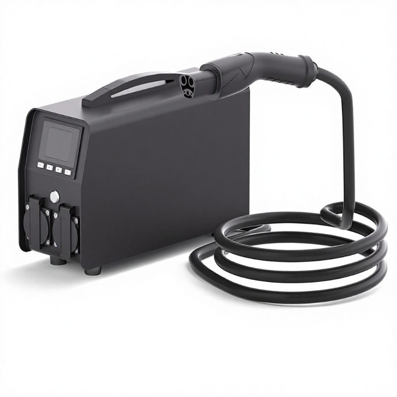 Outdoor Power Adapter - Convertisseur portable DC-AC pour véhicules électriques,