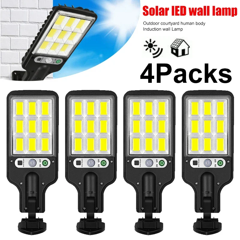 Power Outdoor - Lampe murale solaire LED puissante pour