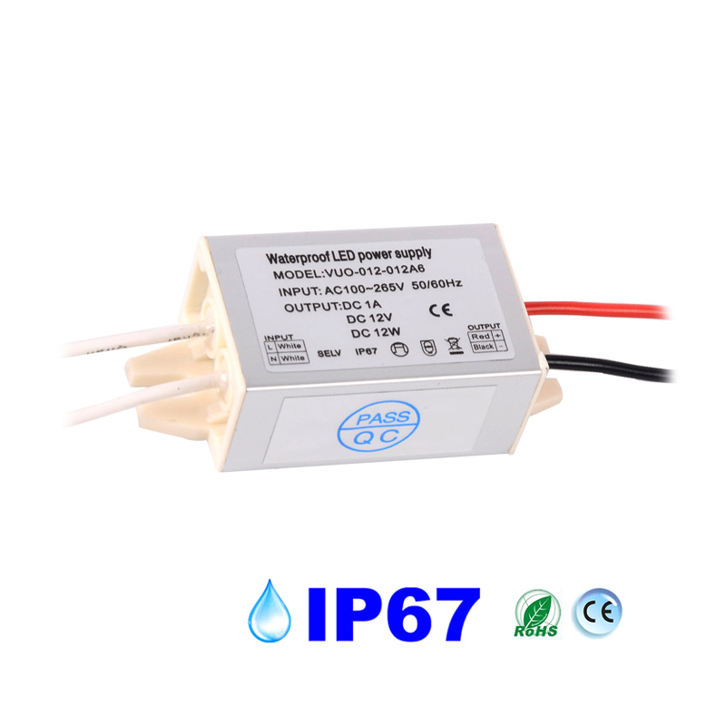 Outdoor Power Transformer - Mini régulateur de pilote LED mince