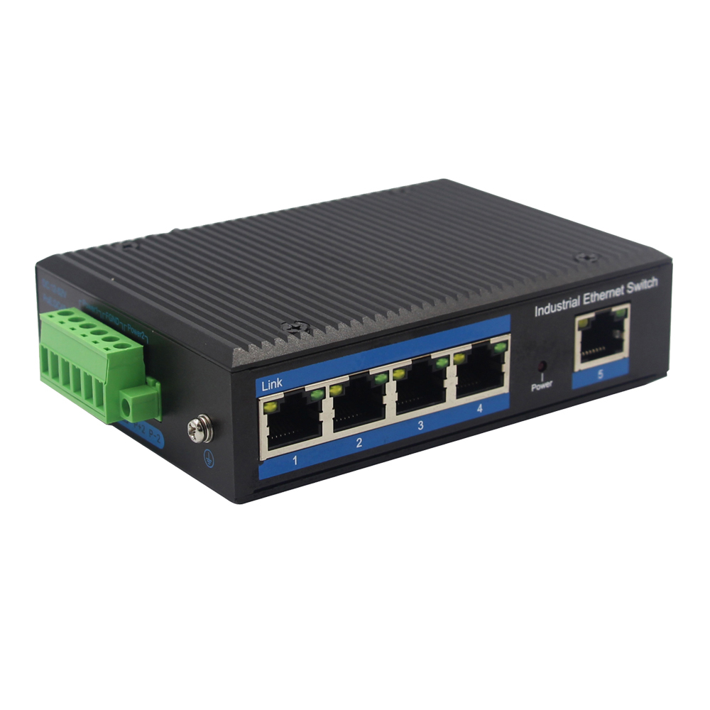 Outdoor Power Port - Commutateur POE Gigabit extérieur, 5 Ports