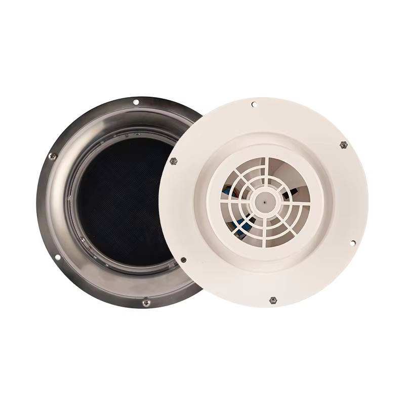 Outdoor Power Vent - Ventilateur d'évacuation rond à énergie solaire