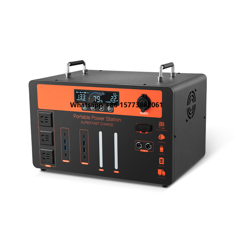 Outdoor Power Tool Storage - Station d'alimentation portable haute puissance 2500