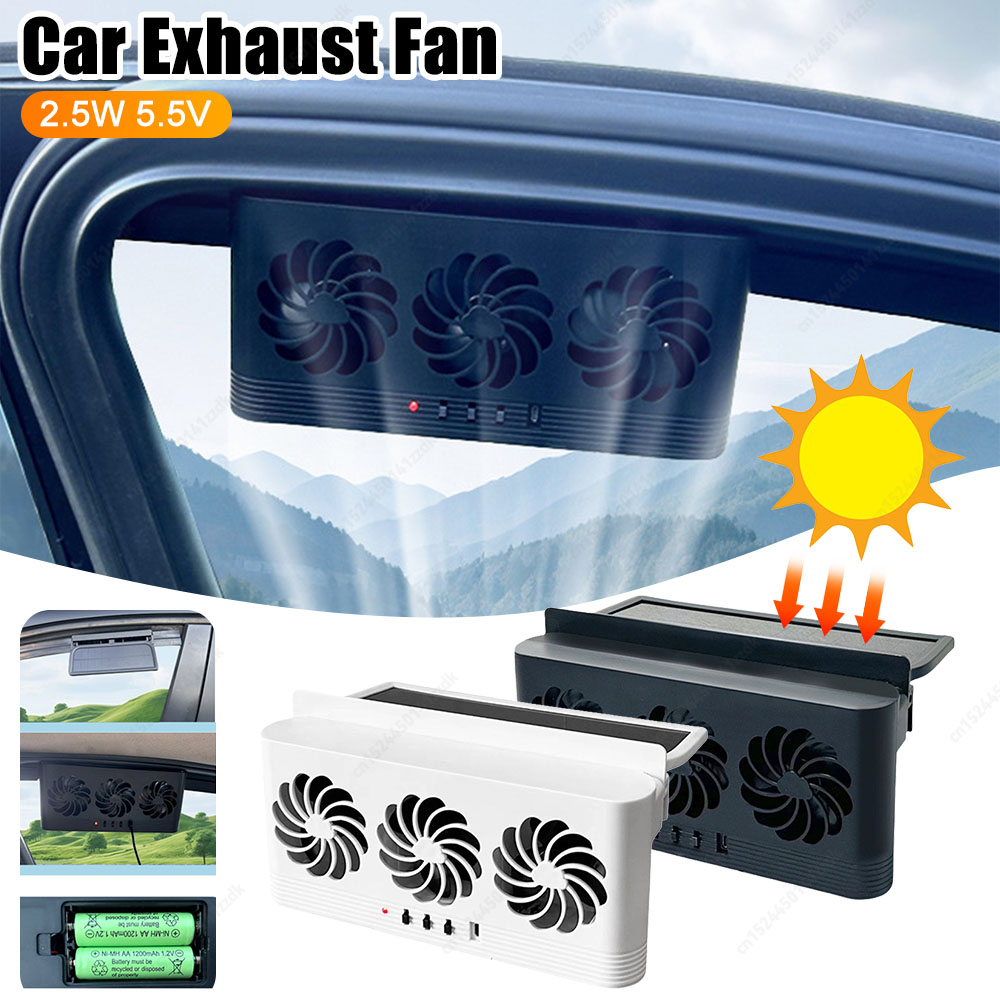 Outdoor Power Vent - Ventilateur d'échappement de voiture à énergie