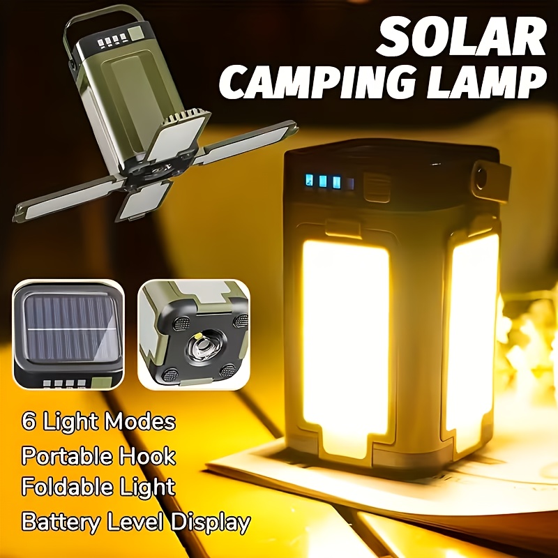 Lampe solaire portable de camp - Power Outdoor avis et prix