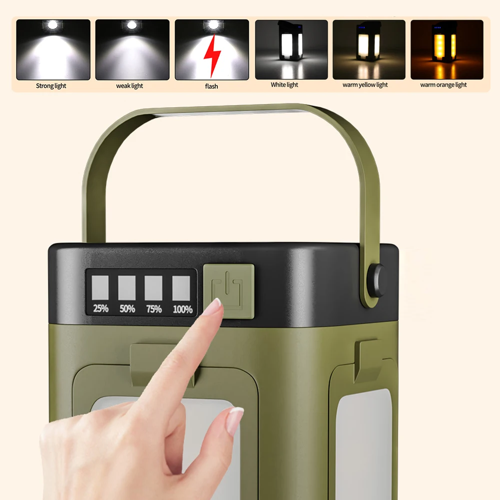 Lampe solaire portable de camp - Power Outdoor avis et prix