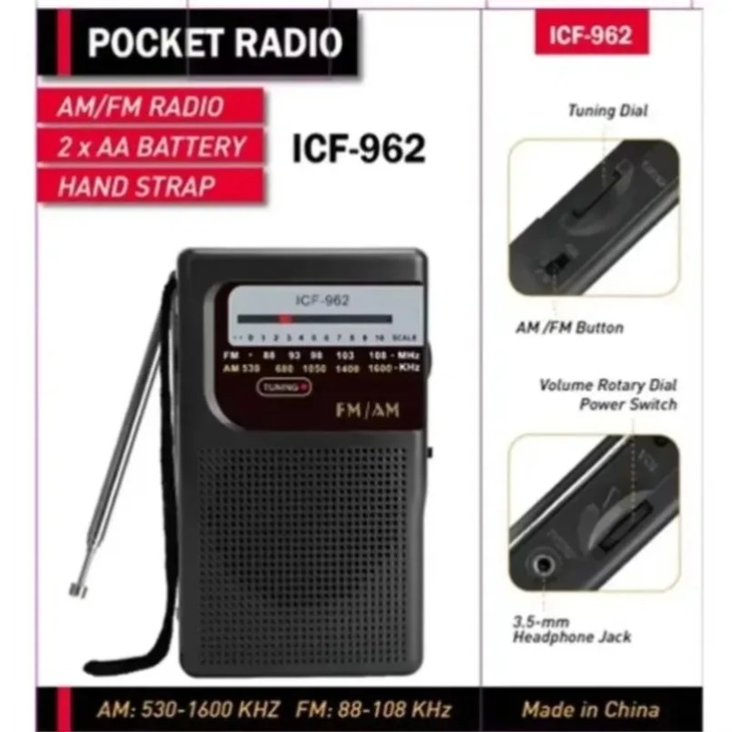 Mini radio AM FM portable de p - Outdoor Power Jack avis et prix
