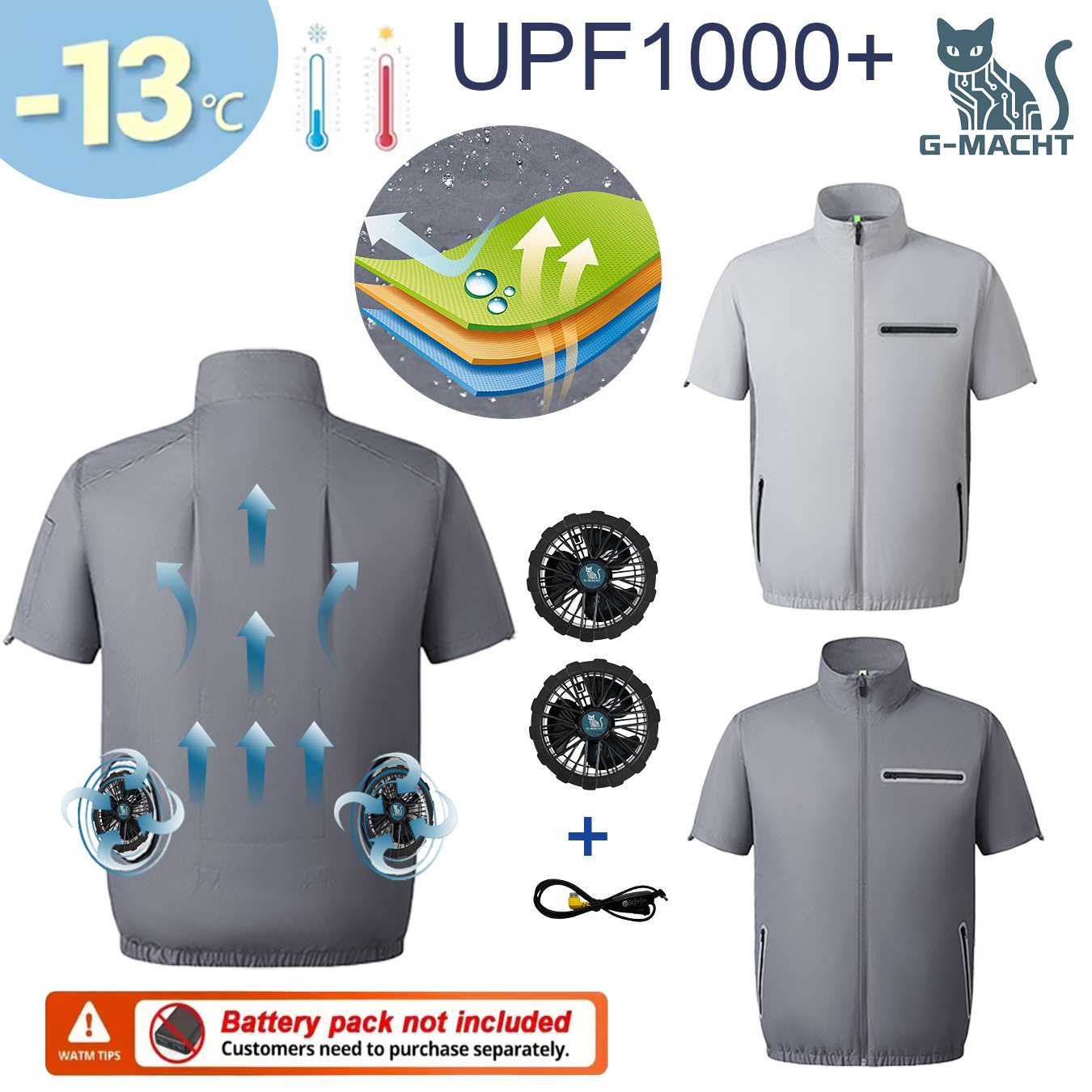 G-MACHT 2026 Nouveau Gilet de  - Outdoor Power Not Working avis et prix