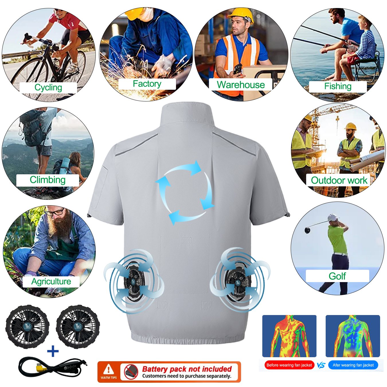 G-MACHT 2026 Nouveau Gilet de  - Outdoor Power Not Working avis et prix
