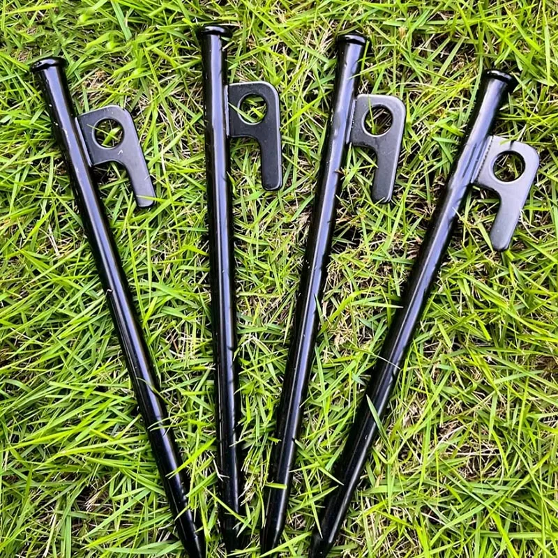 4 piquets de tente en acier ro - Outdoor Power Stake avis et prix