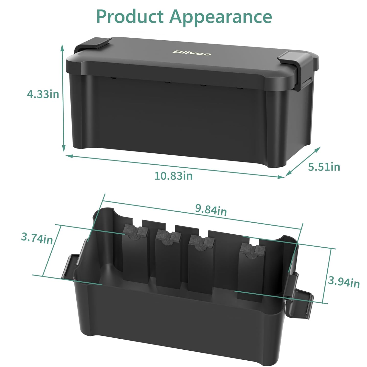 Diivoo – boîte électrique étan - Outdoor Power Port avis et prix