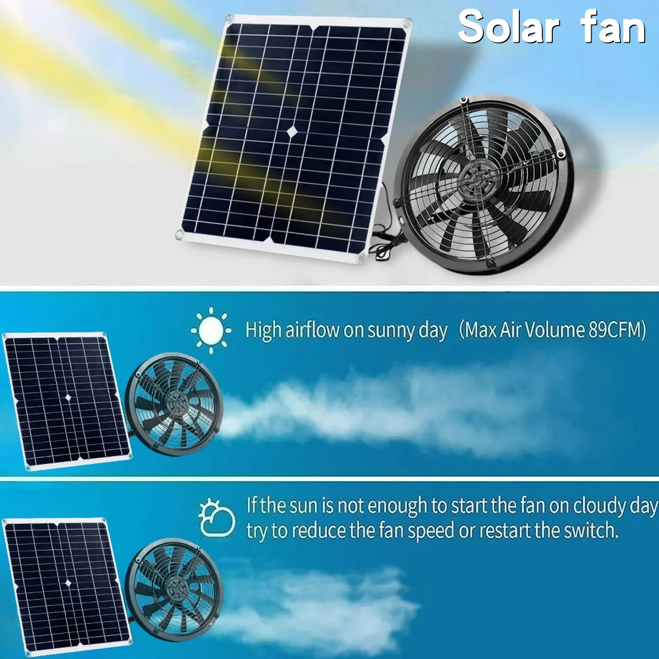 Kit de ventilation solaire ext - Outdoor Power Vent avis et prix