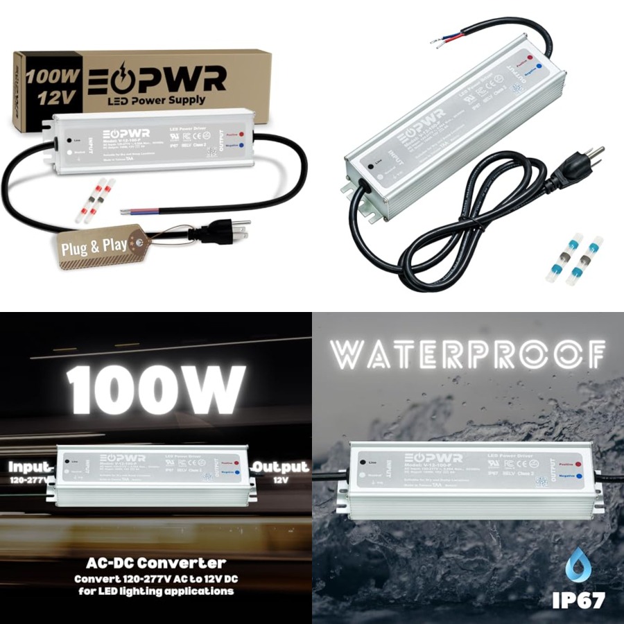 Alimentation LED étanche IP67  - Outdoor Power Transformer avis et prix