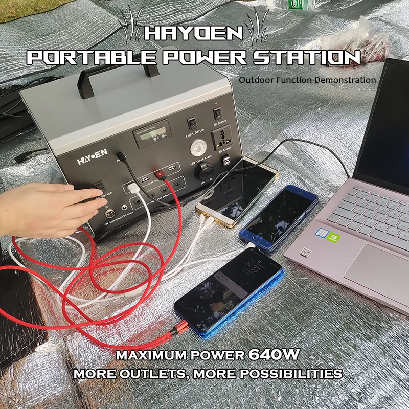 HAYOEN – système d'énergie sol - Outdoor Power Tool Storage avis et prix