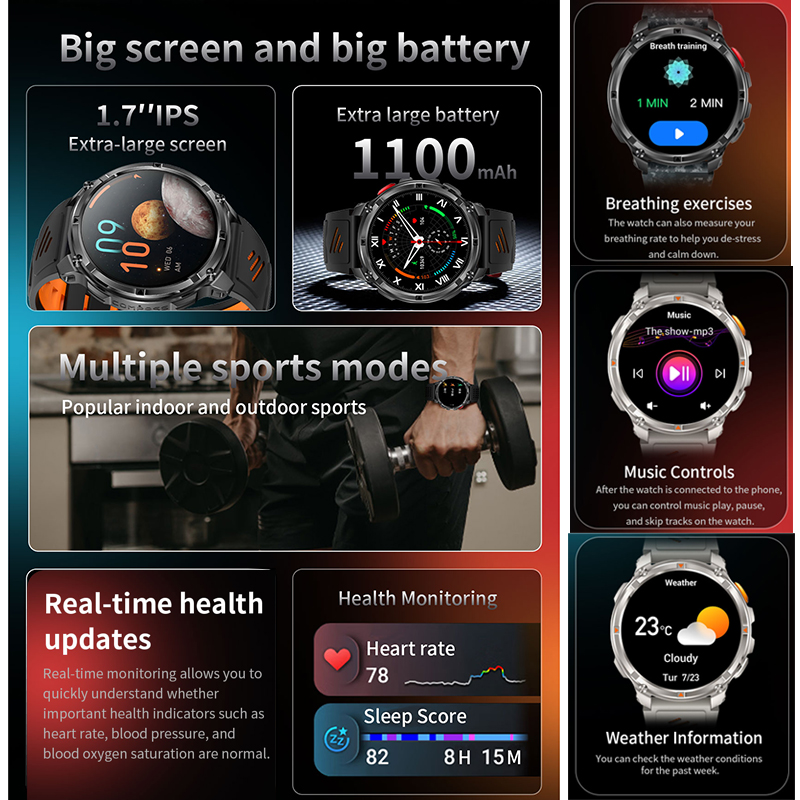 Nouvelle montre connectée T-Re - Outdoor Power Wire avis et prix
