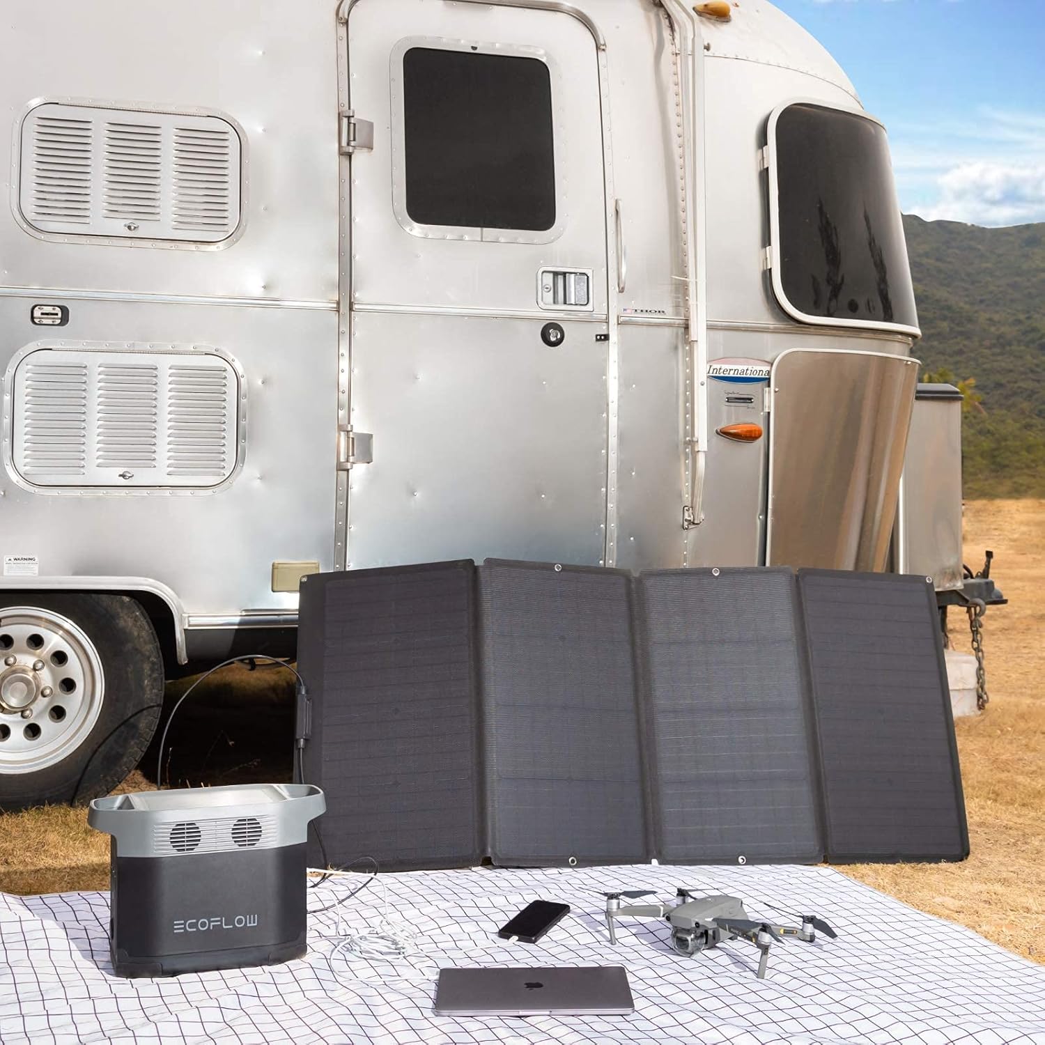 Panneau solaire pliable 160 W, - Power Outdoor avis et prix