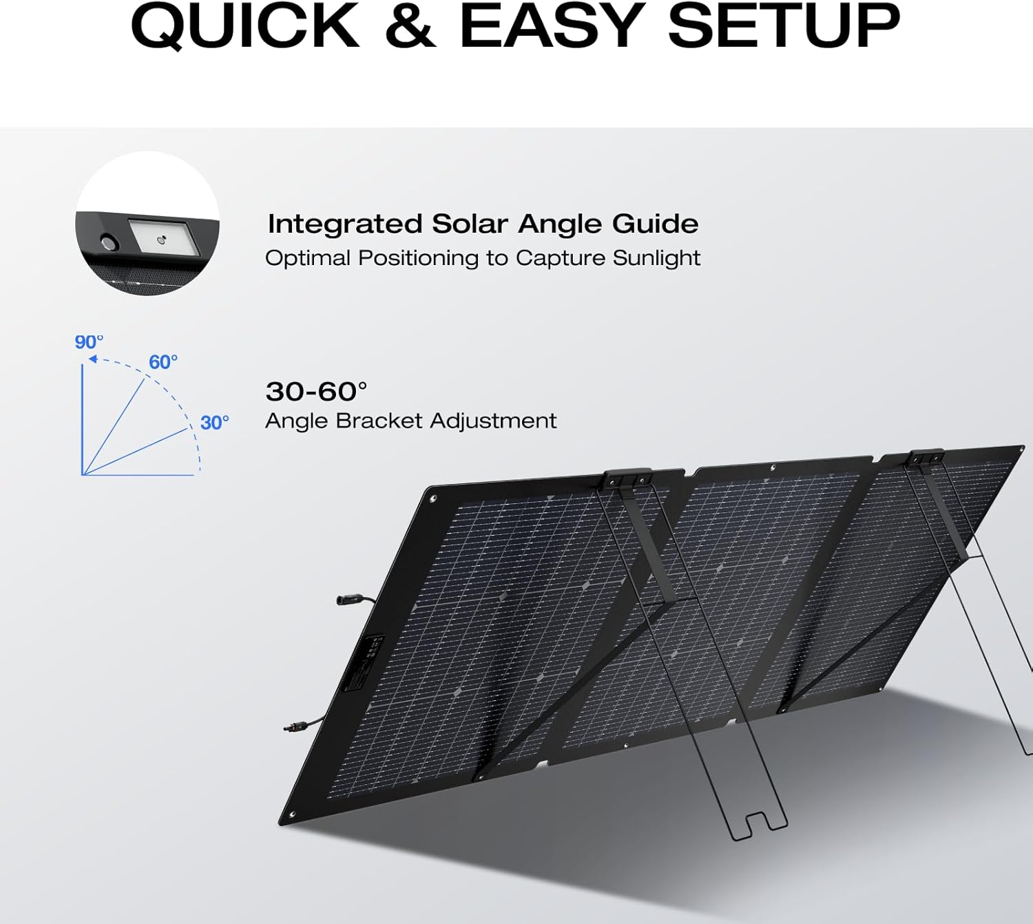 Panneau solaire pliable 160 W, - Power Outdoor avis et prix