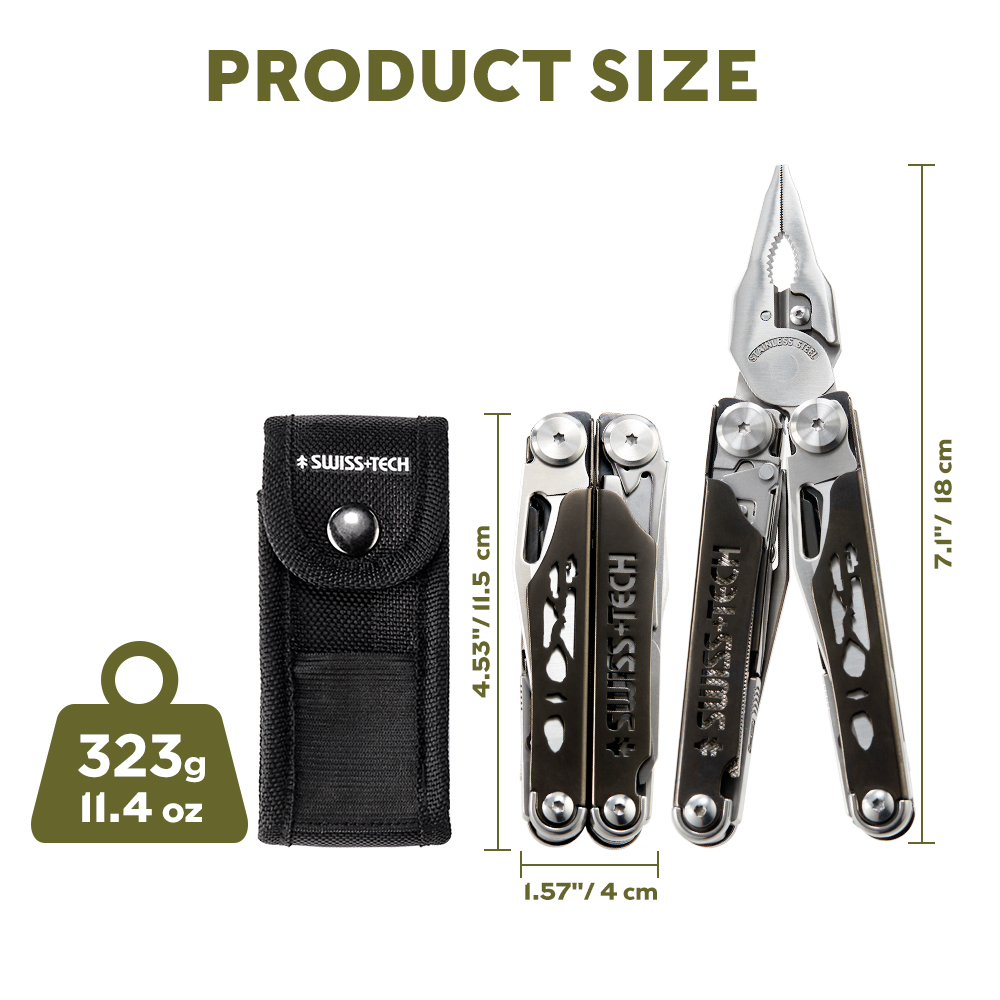 SWISS TECH – pince pliante mul - Outdoor Power Tool Storage avis et prix