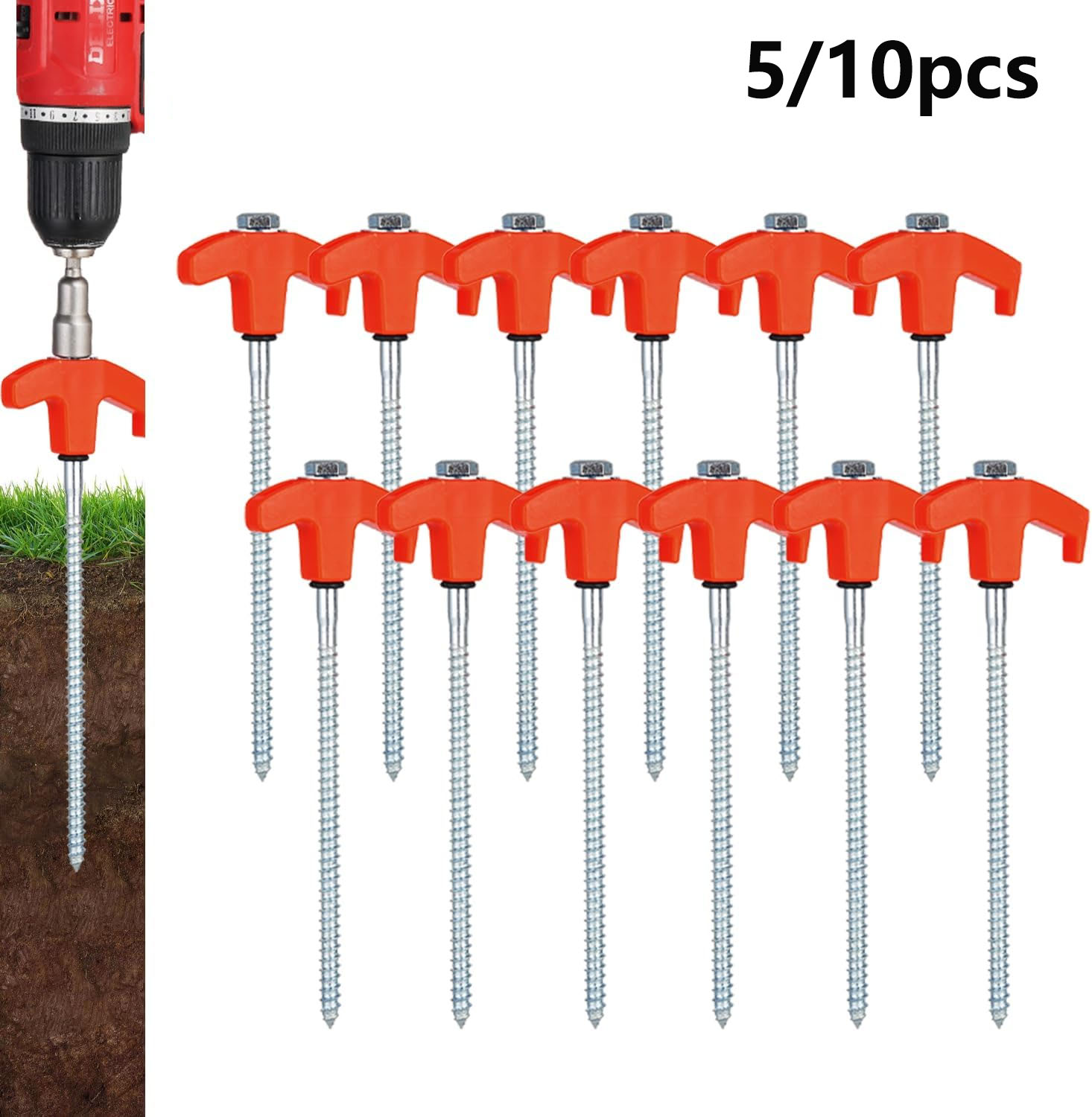 Piquets de tente à visser robu - Outdoor Power Stake avis et prix