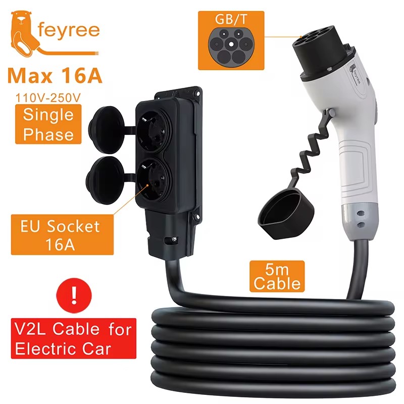 Câble de décharge Feyree V2L,  - Outdoor Power Adapter avis et prix